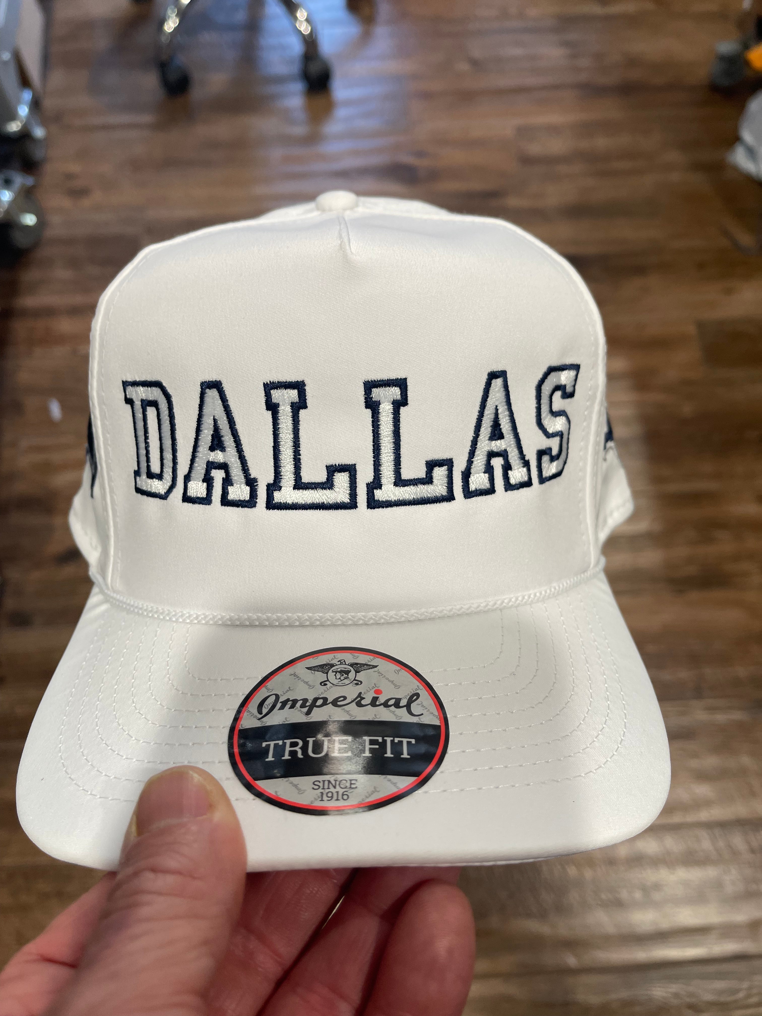 New Men's Impereial High Crown True Fit Rope Hat - Dallas Golf