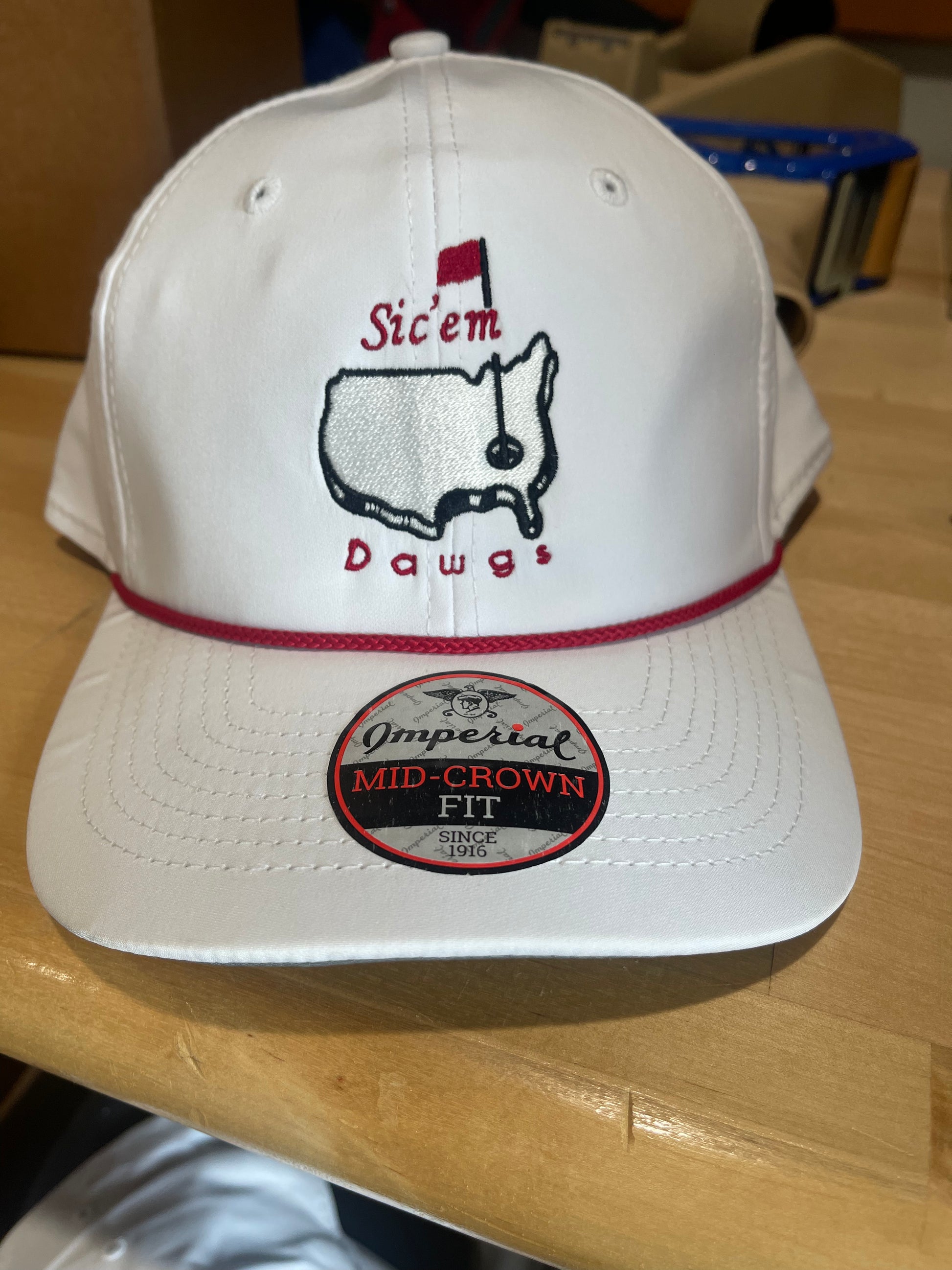 St. Louis Cardinals Imperial Golf Hat. Midcrown
