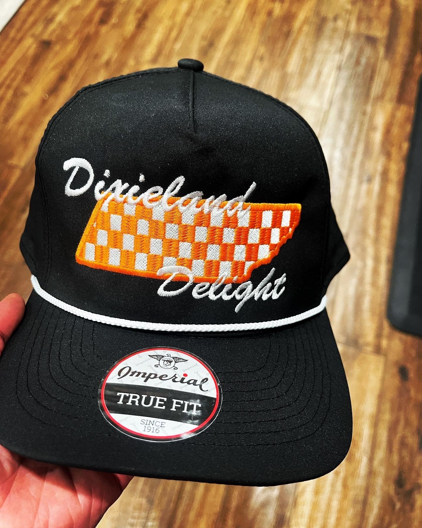 Dixieland Delight state of Tennessee outline hat