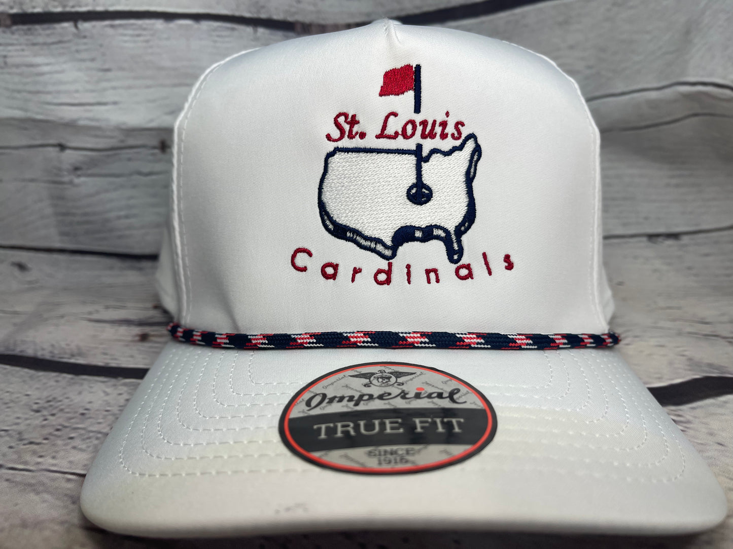 St. Louis Cardinals Imperial Golf hat.