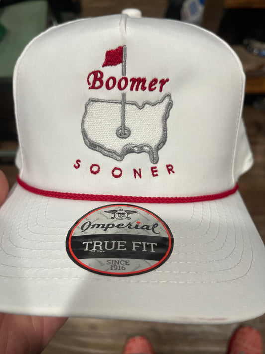 Masters Boomer Sooner Imperial golf hat